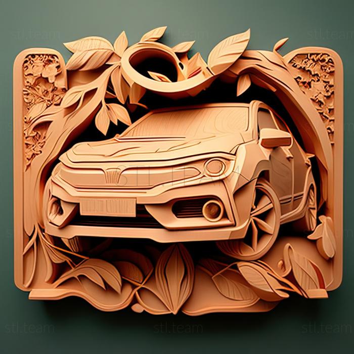 3D модель Honda Civic (STL)